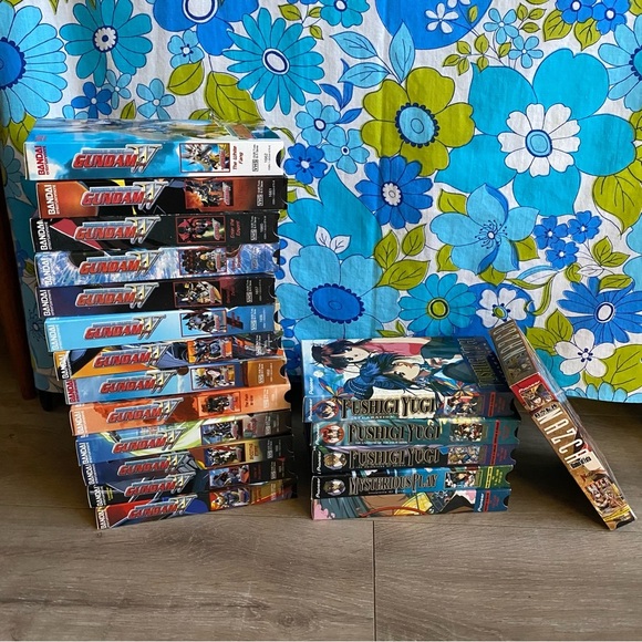 Vintage lot of 19 Anime VHS video tapes Bandai Gundam , Fushigi Yugi , Nazca - Picture 2 of 16